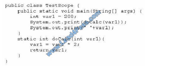 lead4pass 1z0-808 exam question q1