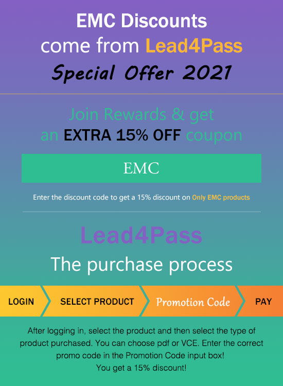 EMC Coupon Code