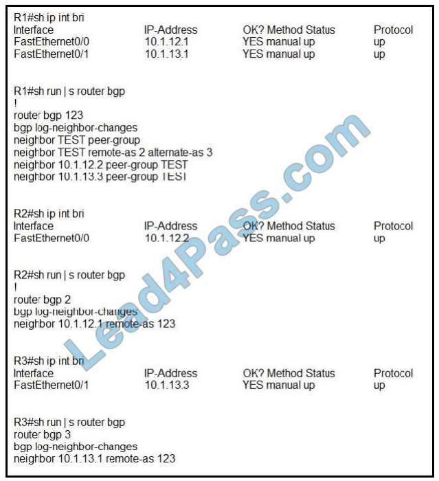 cisco 300-510 exam questions q11